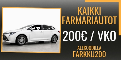 24Rent farmari henkilöauto tarjous